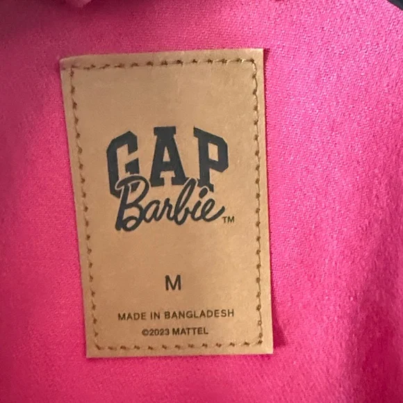 GAP Women's Bright Pink Jean Jacket - Picture 2 of 2